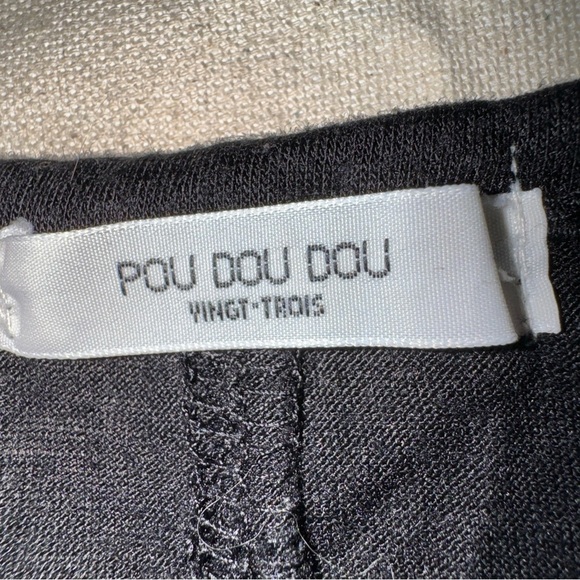 POU DOU DOU Vingt-Trois Rimini Gothcore Graphic Long Sleeved Top no Size - Picture 2 of 15